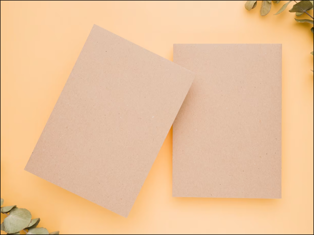two-sided ivory paper